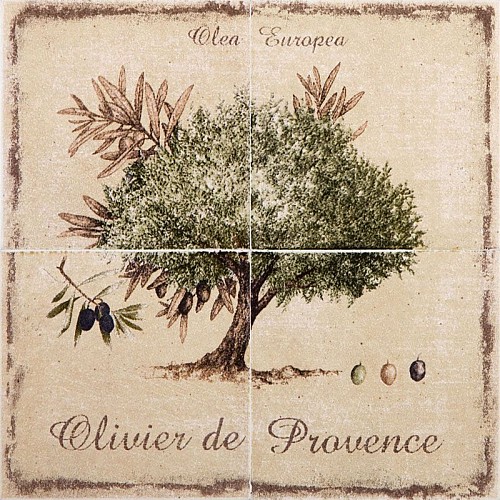 A1943\1221H панно Прованс оливковое дерево